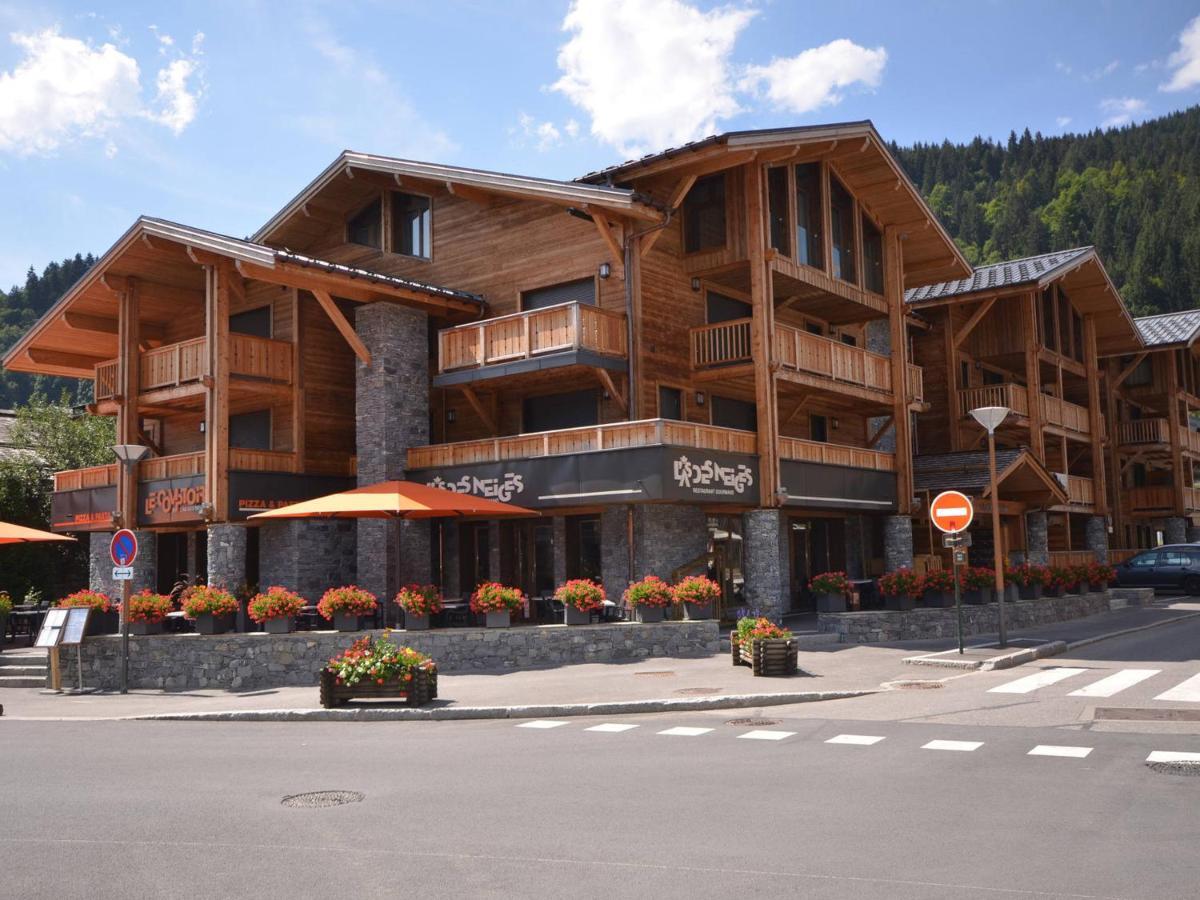 Appartement Familial De Luxe, Centre Station, 6 Pers., 2 Sdb, Terrasse, Parking, Wifi, Linge Inclus - Fr-1-623-179 Les Gets Buitenkant foto